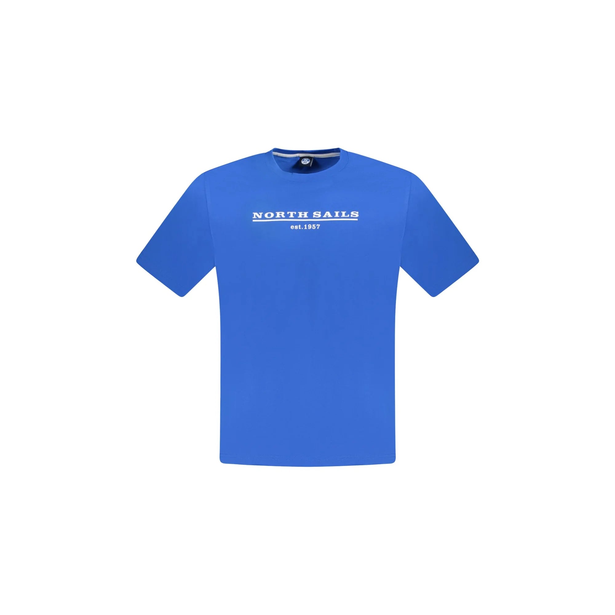 North Sails T-Shirt Maniche Corte Uomo Blu Stampa - foto prodotto